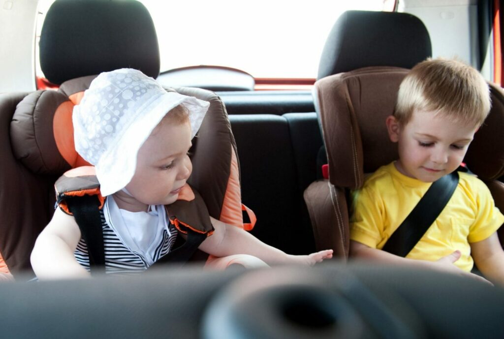 viaggi in auto con bambini