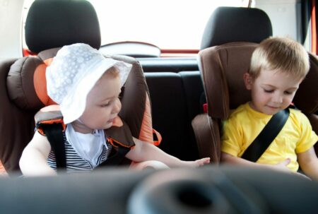 viaggi in auto con bambini