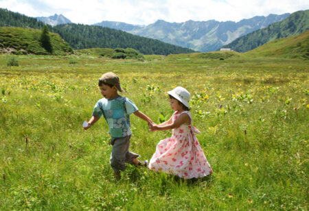 in montagna con i bambini